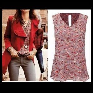 Cabi Good Luck Blouse, Sleeveless, Size M #3611